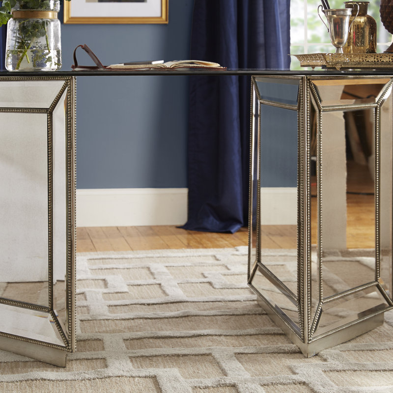 Hattie Mirrored Dining Table & Reviews Joss & Main